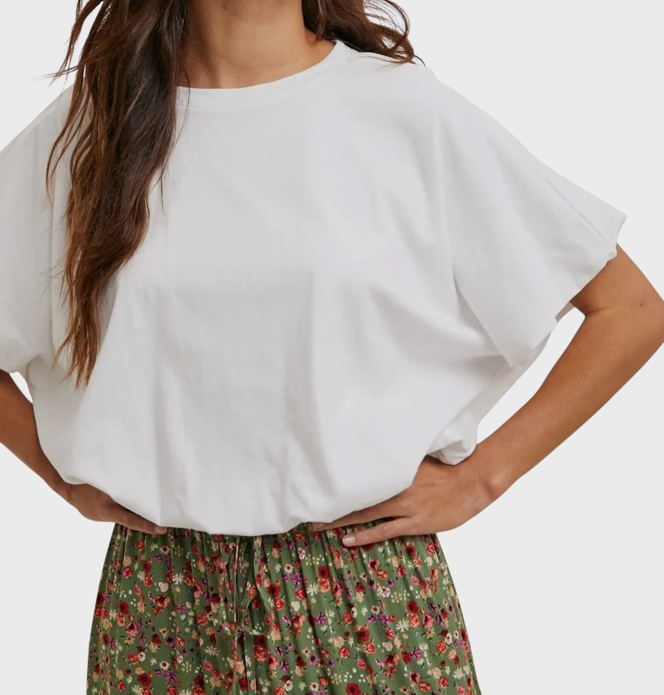 Bubble Hem Knit Top