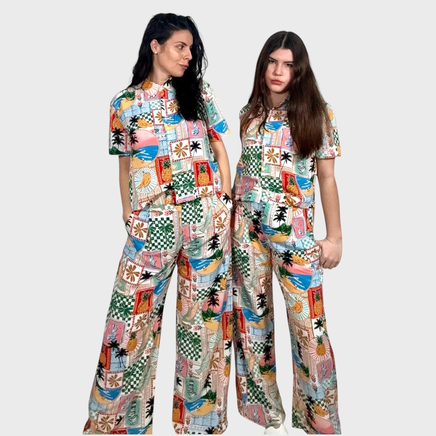 Paradise Print Pants