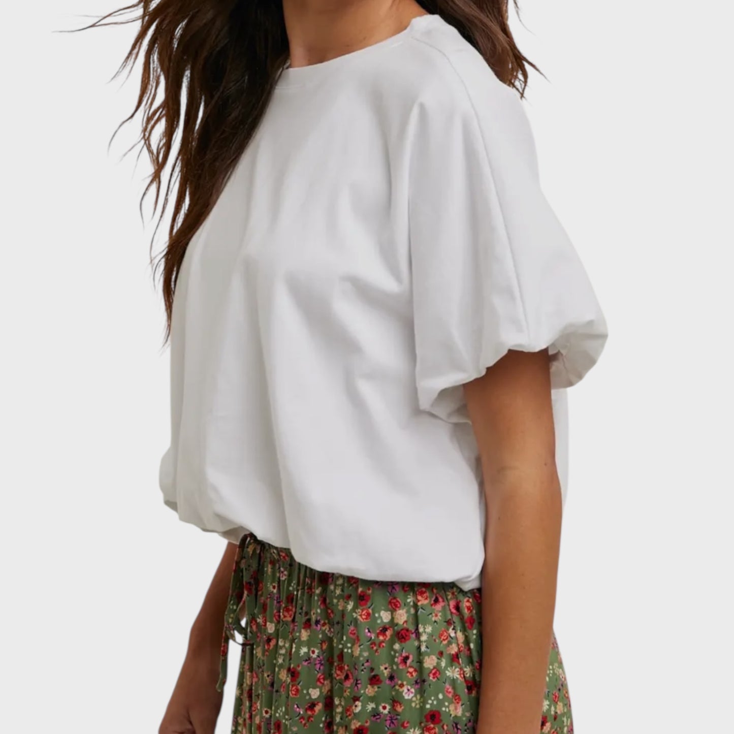 Bubble Hem Knit Top