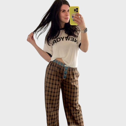 Any Given Sunday Plaid Boxer Pant