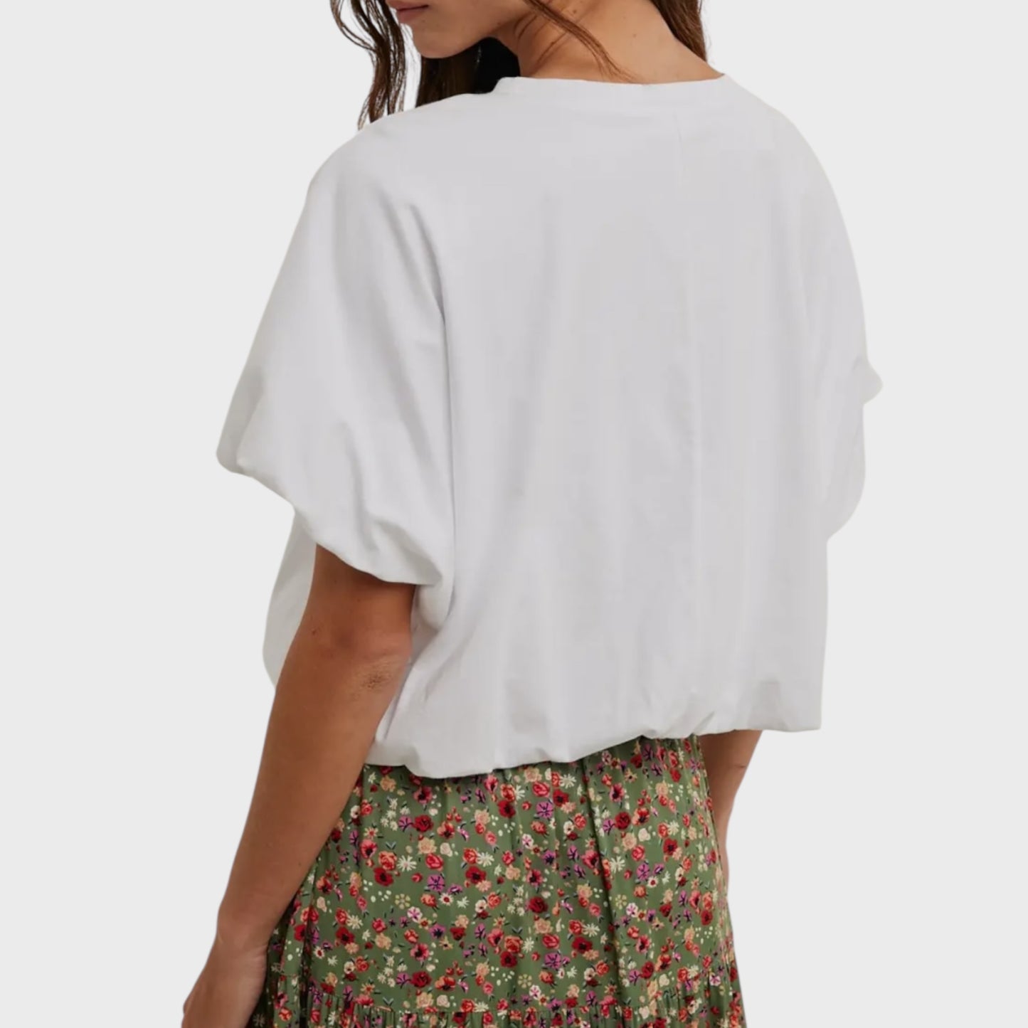 Bubble Hem Knit Top