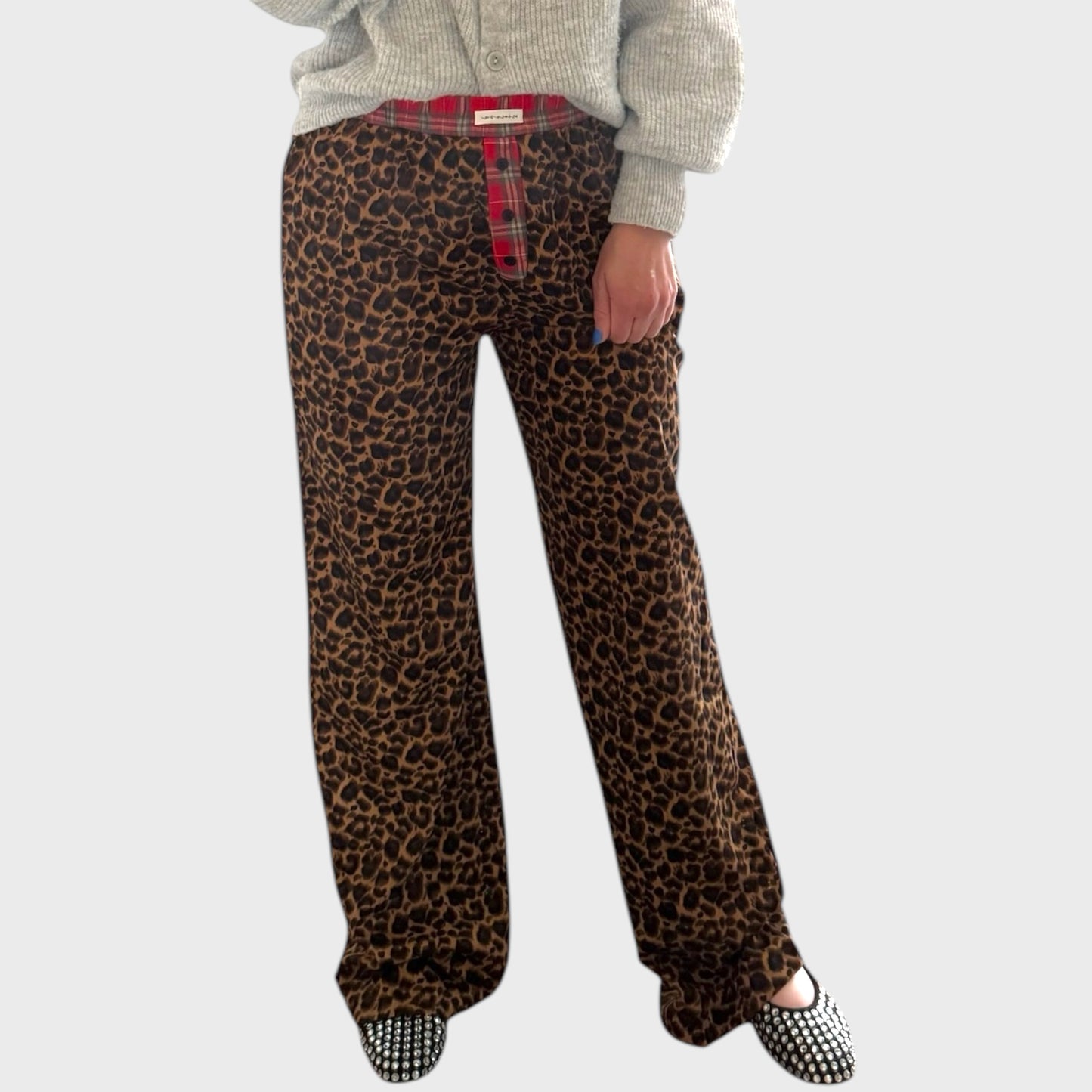 Leopard Boxer Pant
