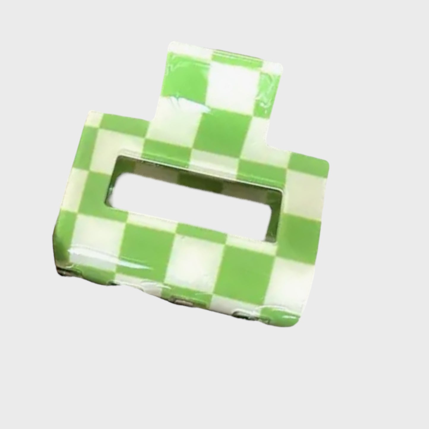 Checkered Claw Clip
