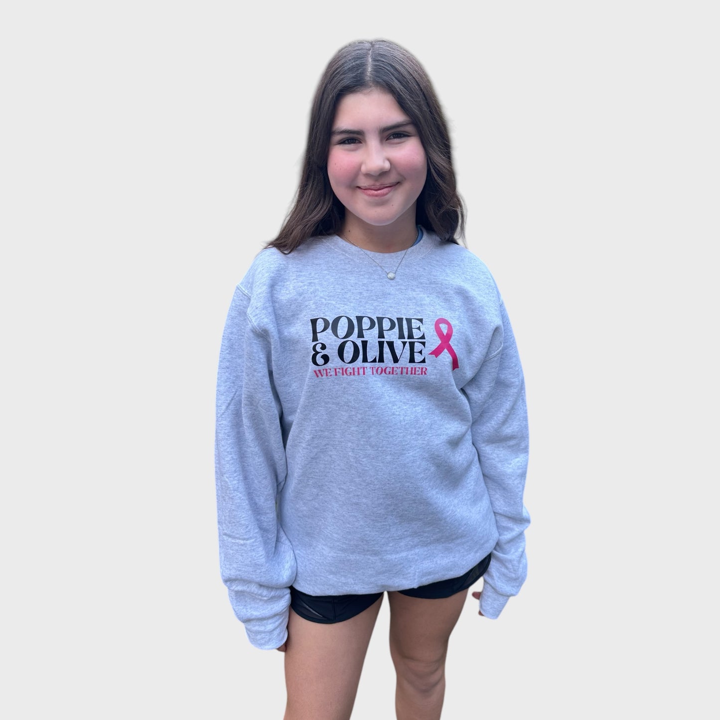 P&O Breast Cancer Awareness Crew Sweatshirt *excluded from discounts