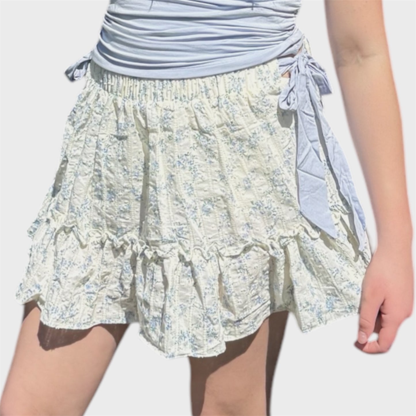 Sienna Bow Floral Skort