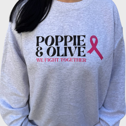 P&O Breast Cancer Awareness Crew Sweatshirt *excluded from discounts