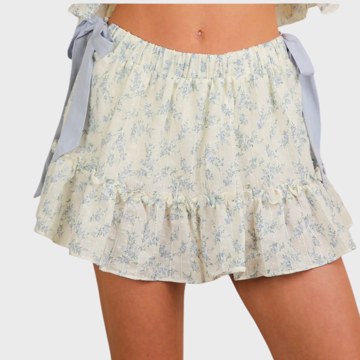 Sienna Bow Floral Skort