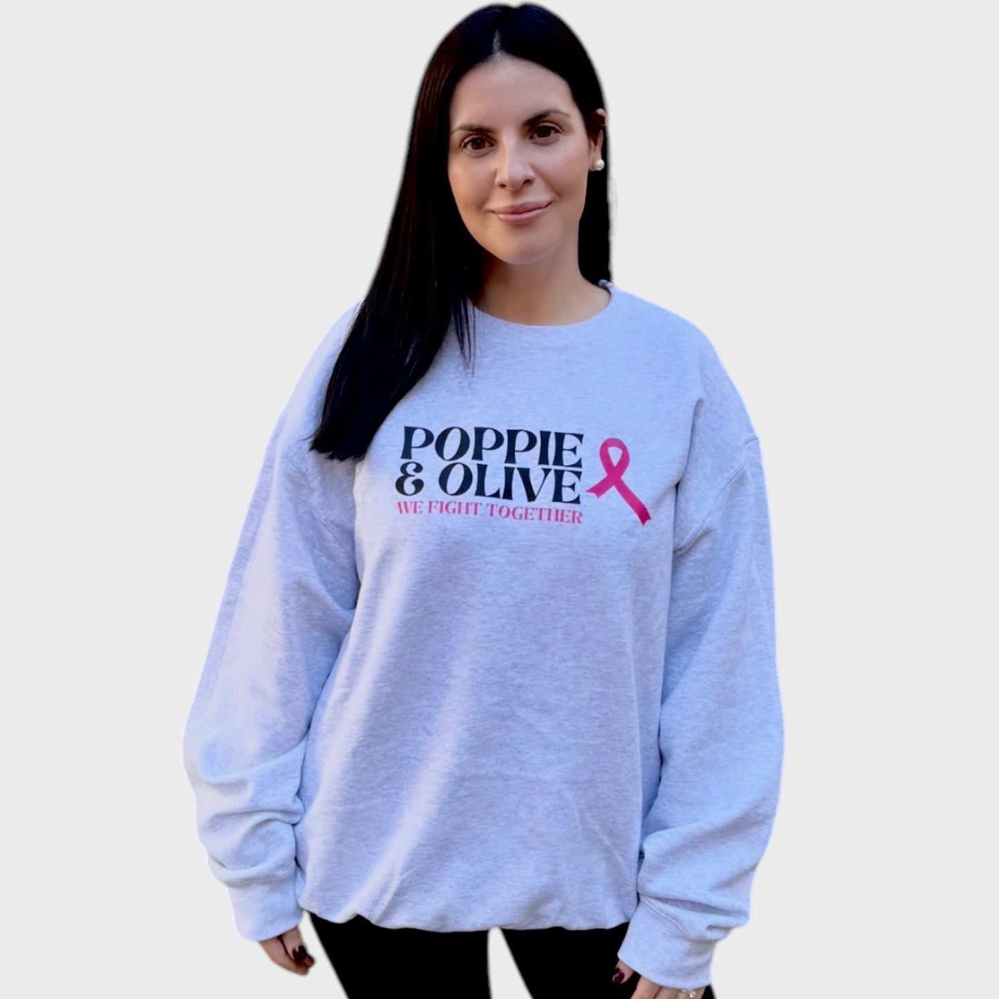 P&O Breast Cancer Awareness Crew Sweatshirt *excluded from discounts