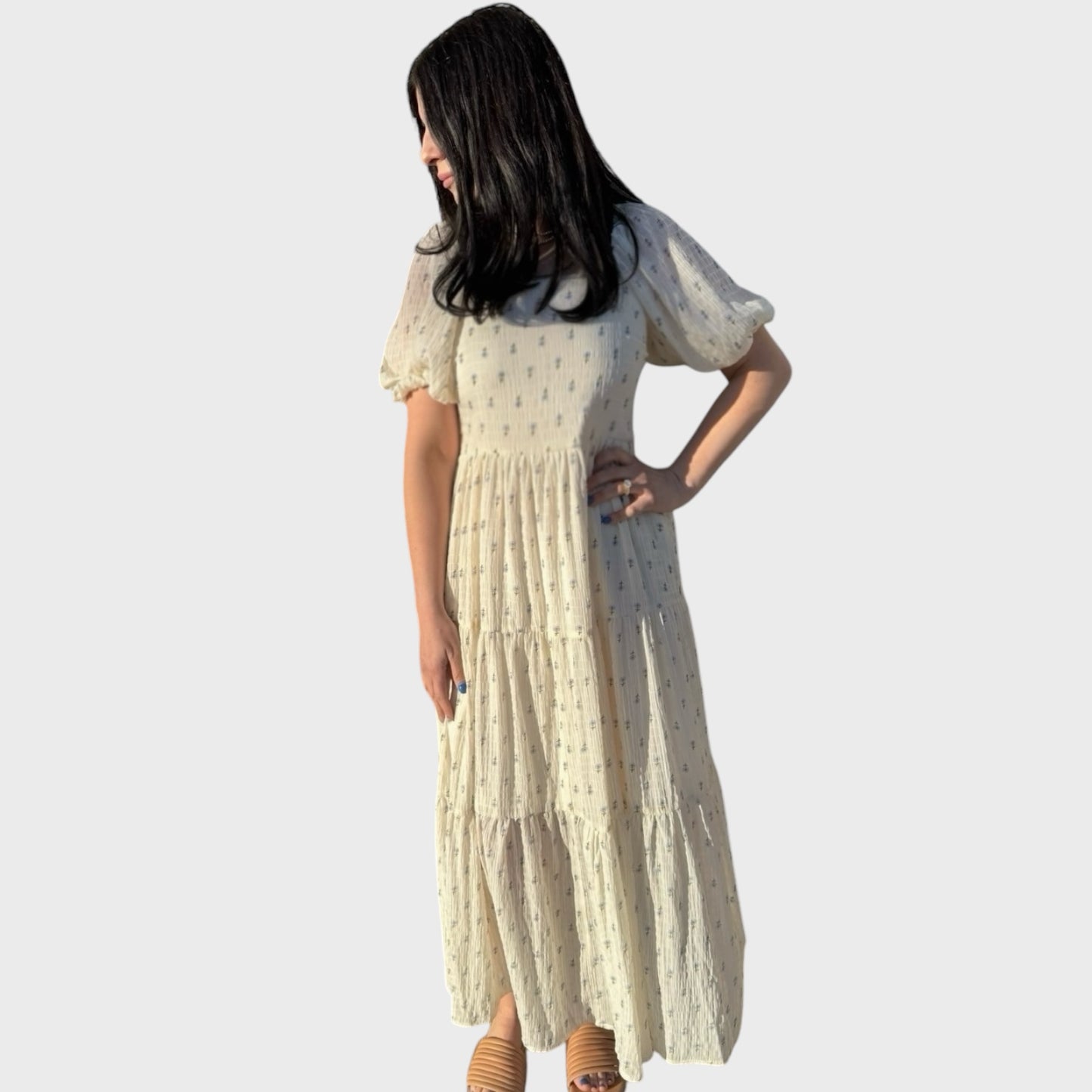 Luna Floral Maxi Dress