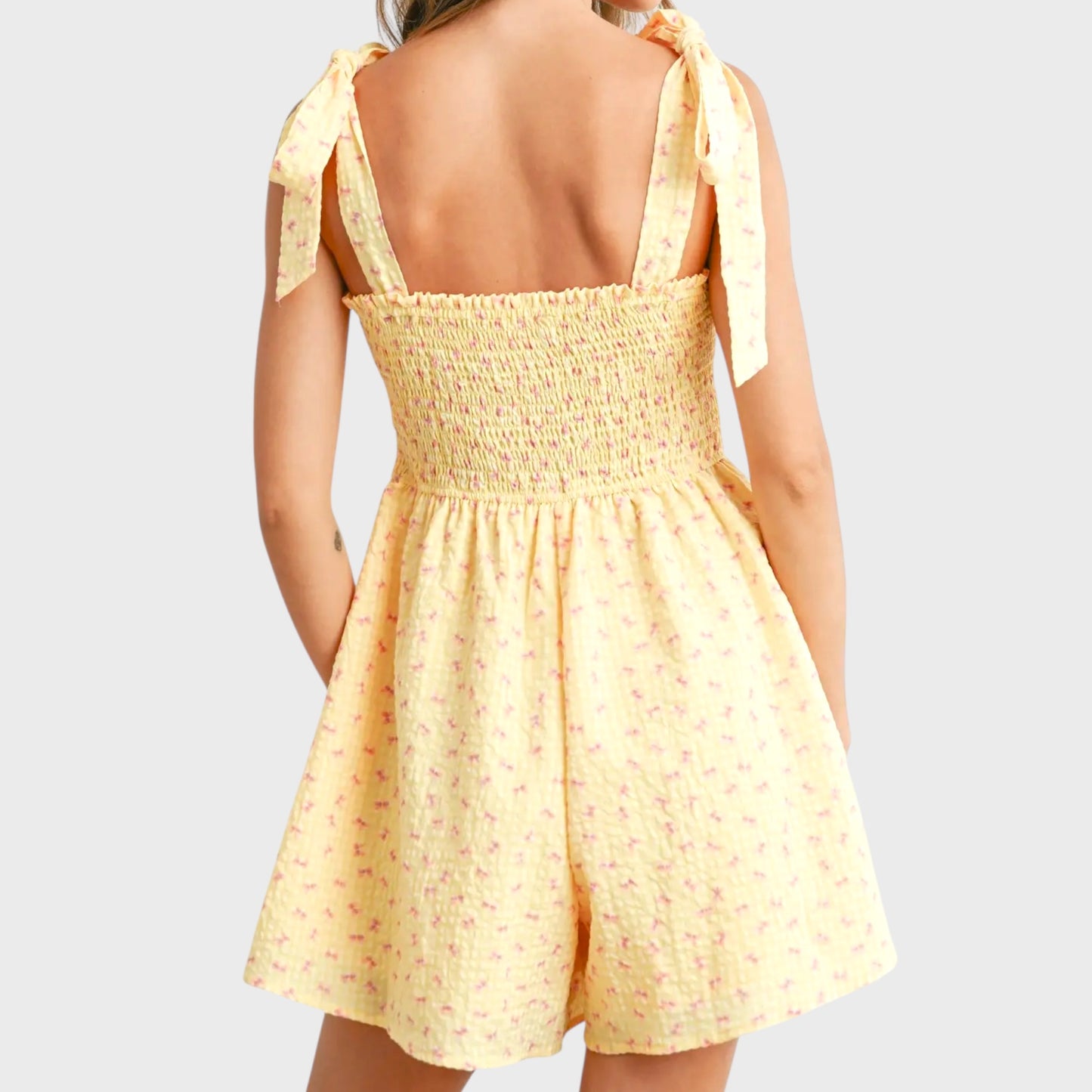 Sun- Kissed Smocked Romper
