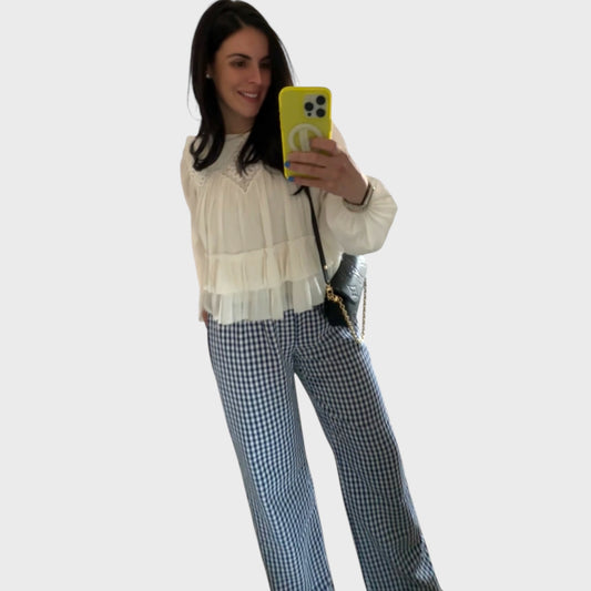Gingham Boxer Pant