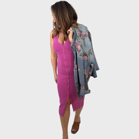 Denim Floral Shacket