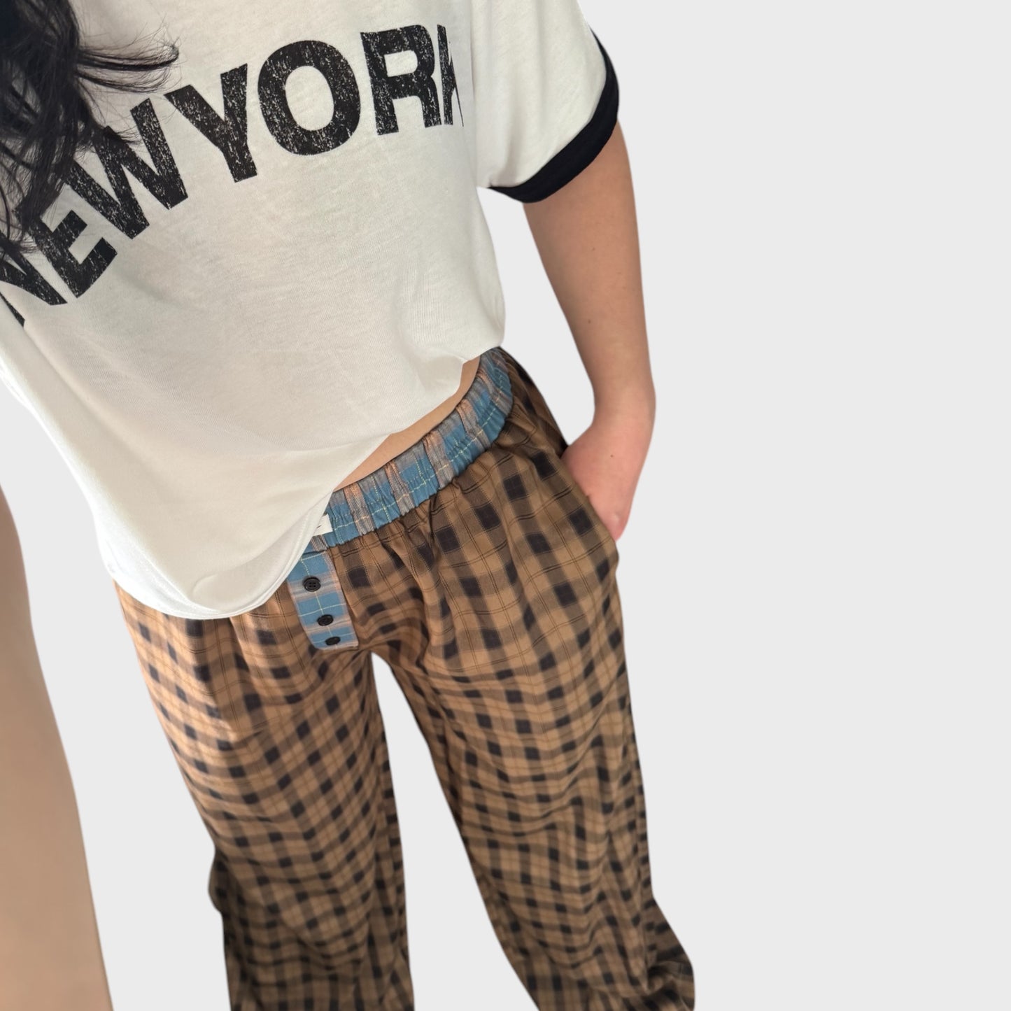 Any Given Sunday Plaid Boxer Pant