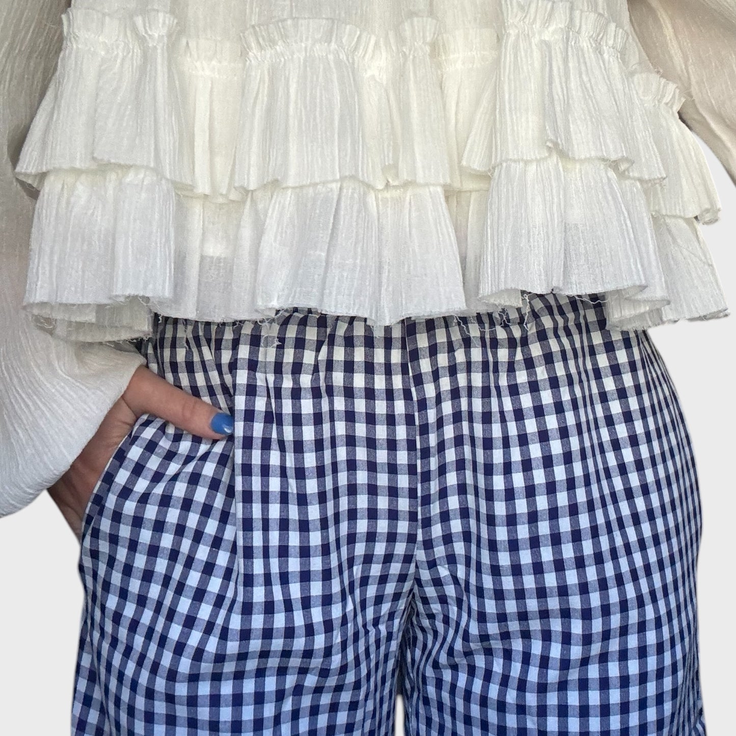 Gingham Boxer Pant