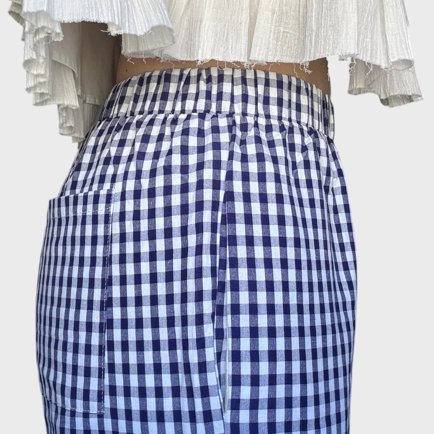 Gingham Boxer Pant