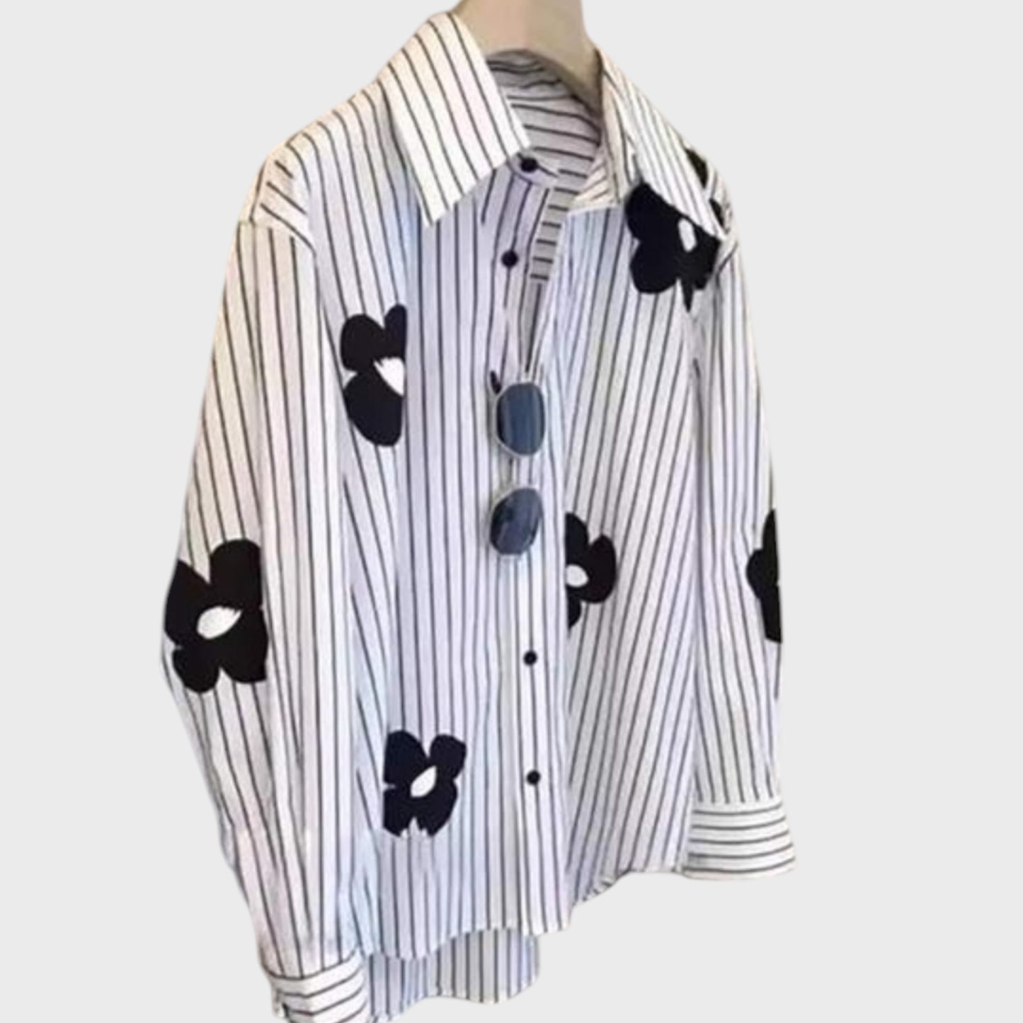 Storm Stripe Button Up Shirt