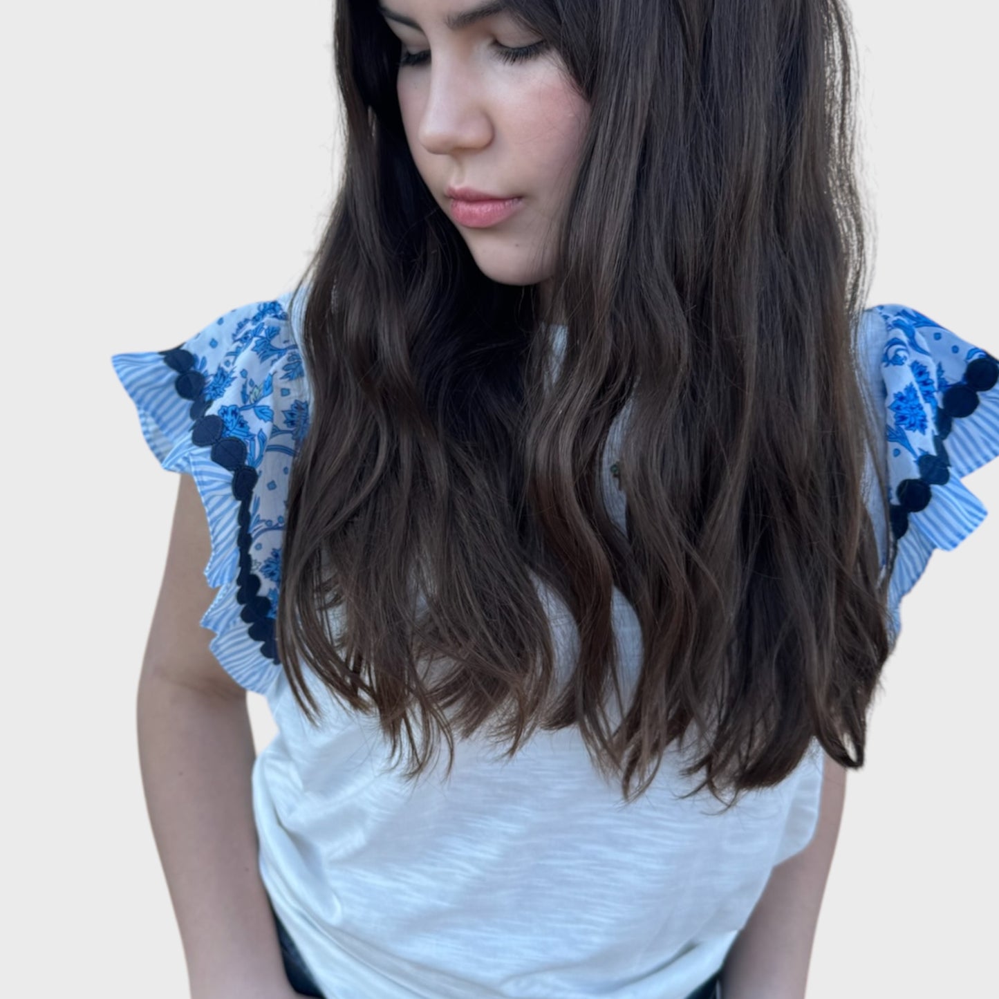 Garden Flutter Sleeve Tee