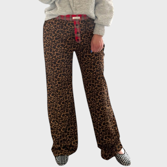 Leopard Boxer Pant