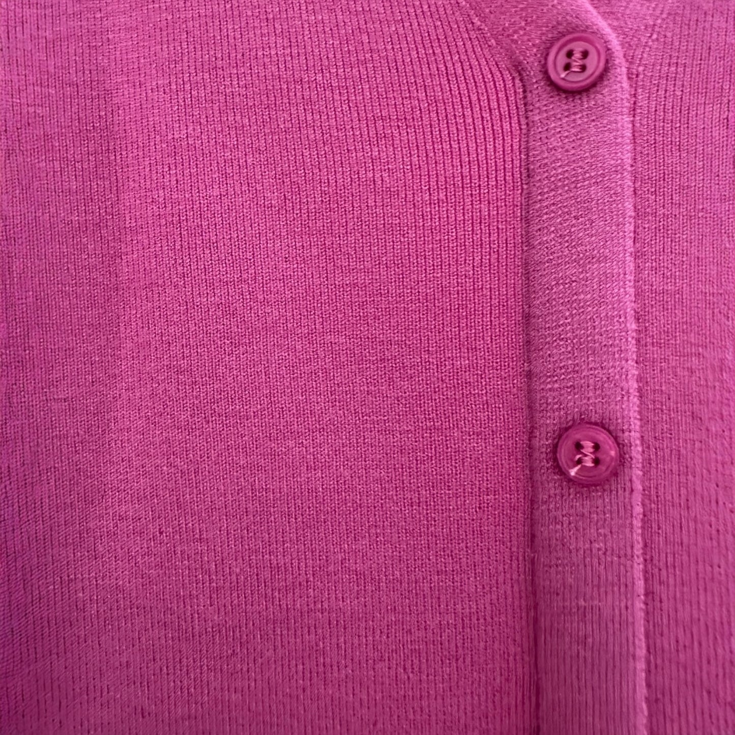 Wild Orchid Ribbed Knit Button Front Dress