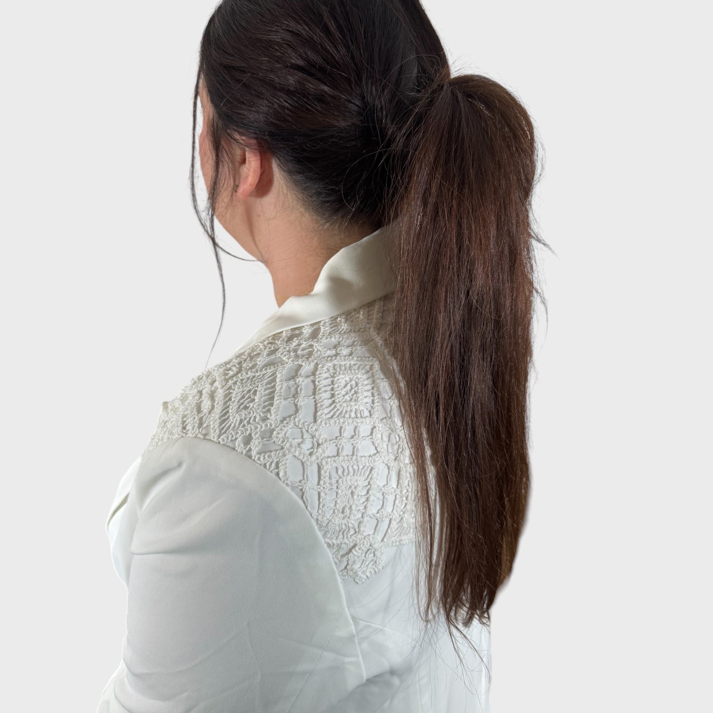 Sutton Crochet Blazer