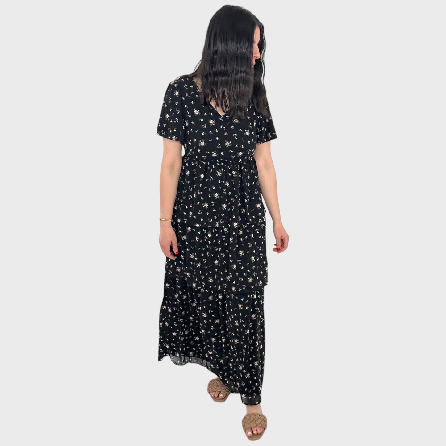 Briar Floral Tiered Maxi Dress