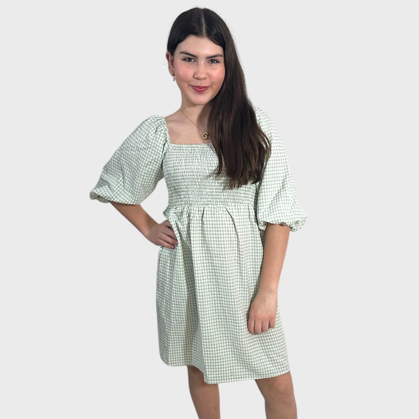 Bree Gingham Dress