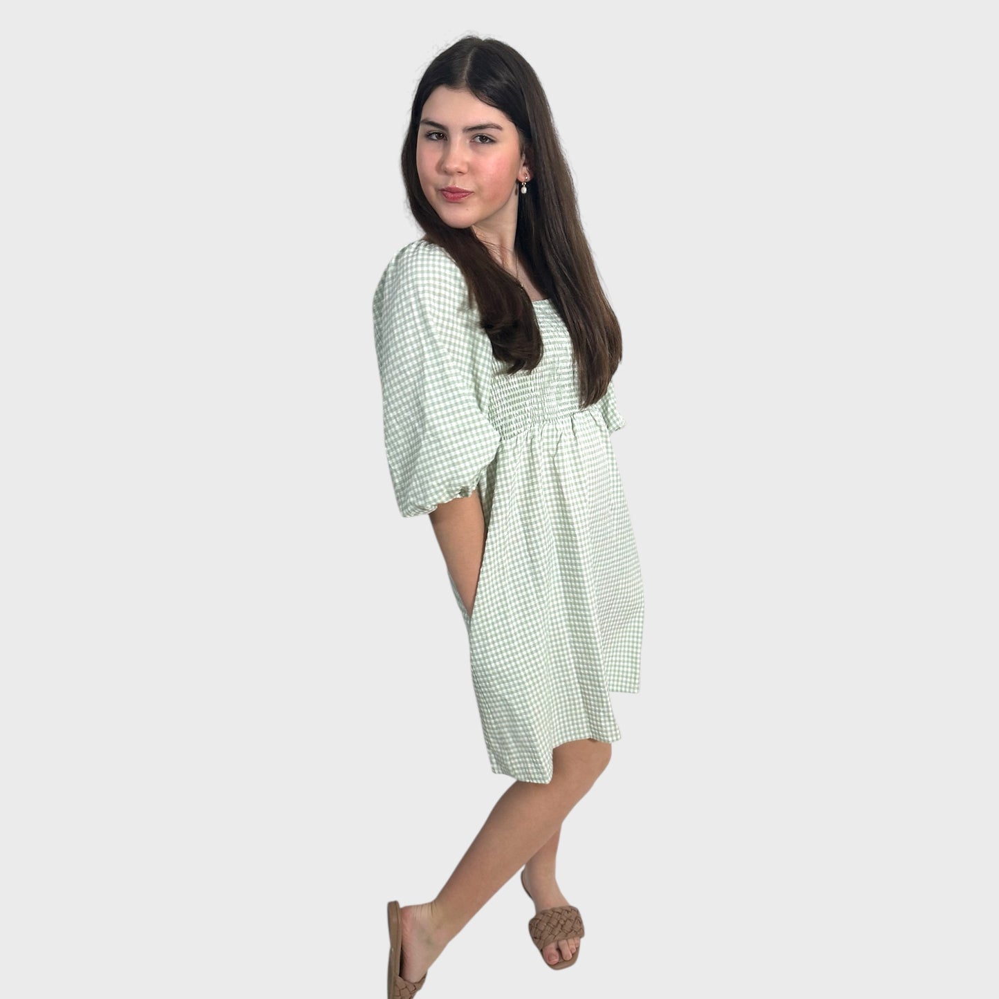 Bree Gingham Dress
