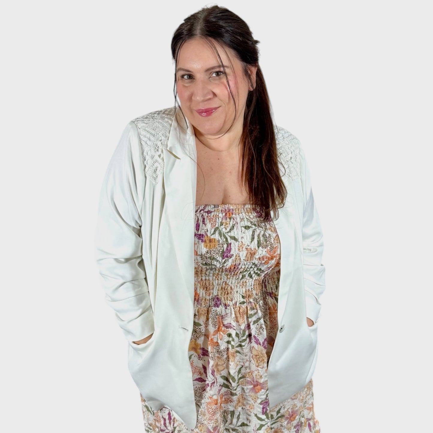 Sutton Crochet Blazer