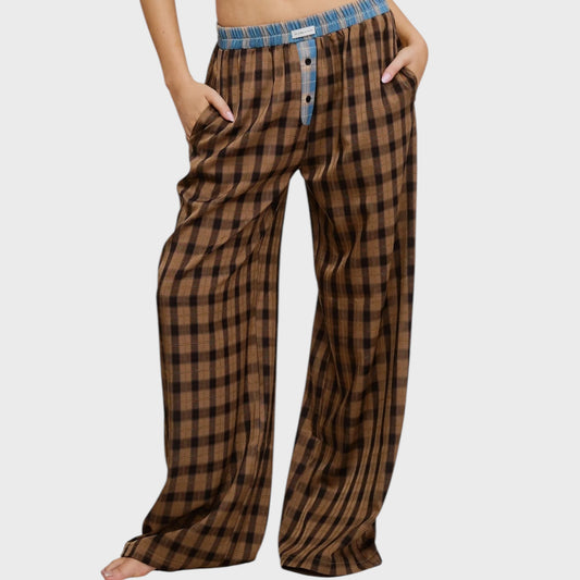 Any Given Sunday Plaid Boxer Pant