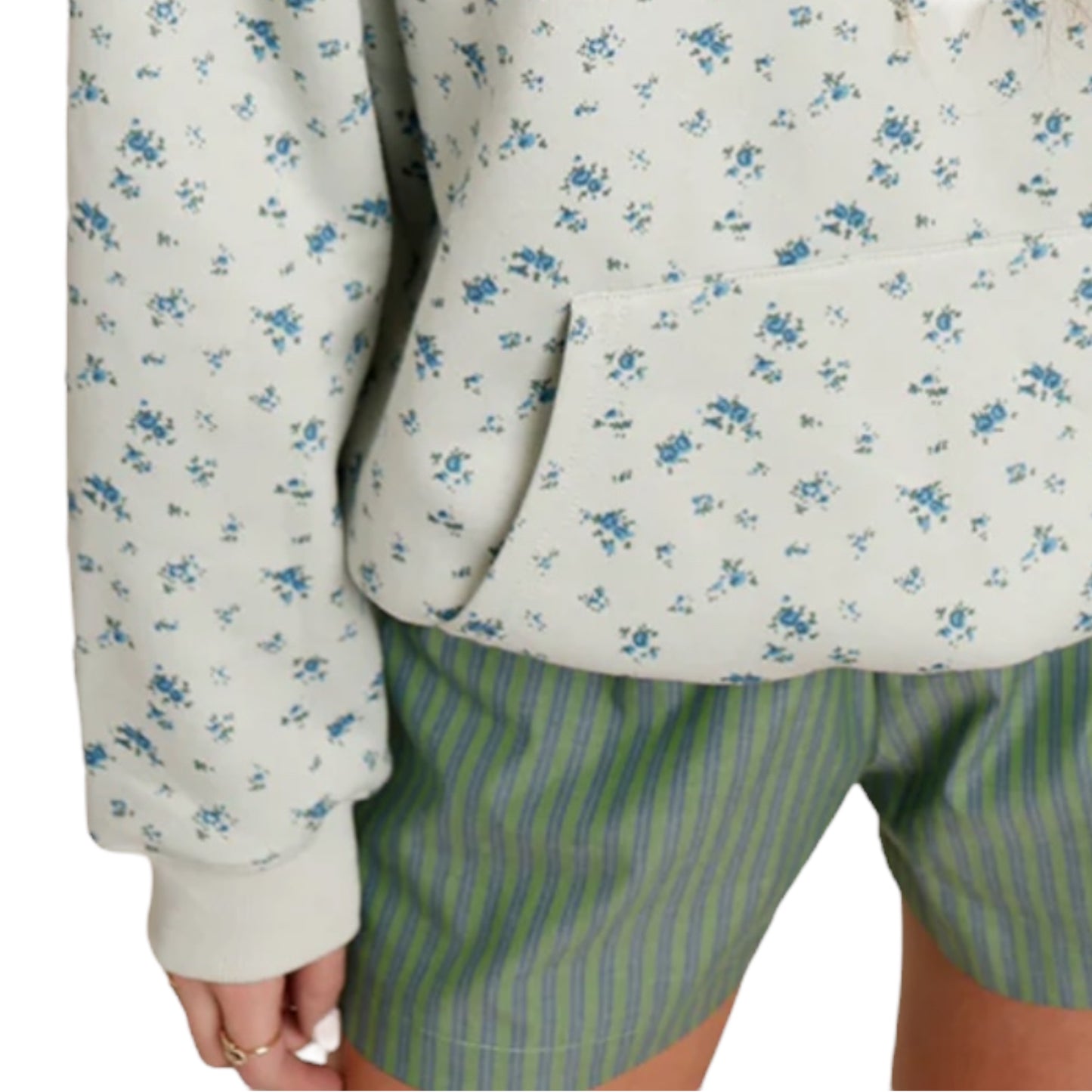 PRESALE: Mint Ditsy Floral Sweatshirt Hoodie